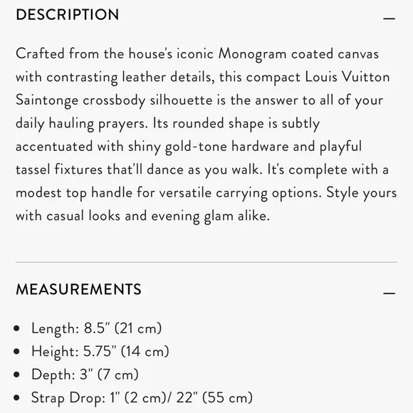 LOUIS VUITTON
Black Monogram Canvas Saintonge - Picture 16 of 16